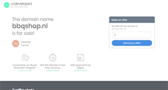 Desktop Screenshot of bbqshop.nl