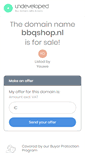 Mobile Screenshot of bbqshop.nl