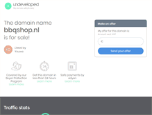 Tablet Screenshot of bbqshop.nl